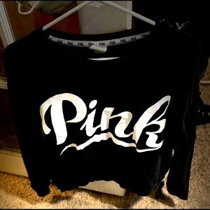 Pink Victoria Secret sweater/shirt size Medium